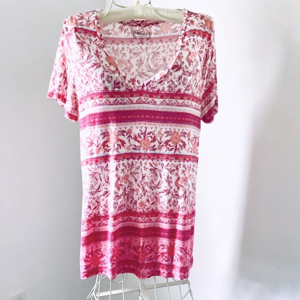 Mudd pink design Tee